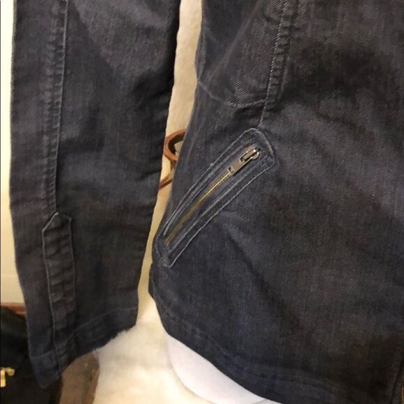 Prana full zip denim jacket XS (2038) - Picture 3 of 8